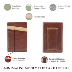 Titan Minimalist Money Clip Card holder