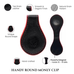 Iris Handy Round Money Clip