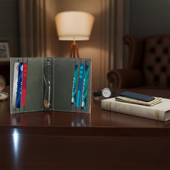 Money Clip and Wallet Gift Set
