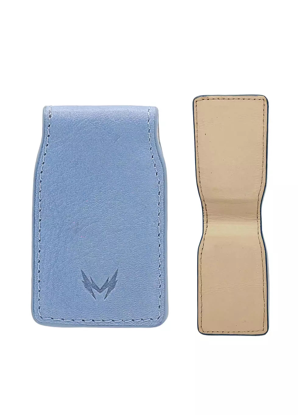 Admiral leather magnetic money clip