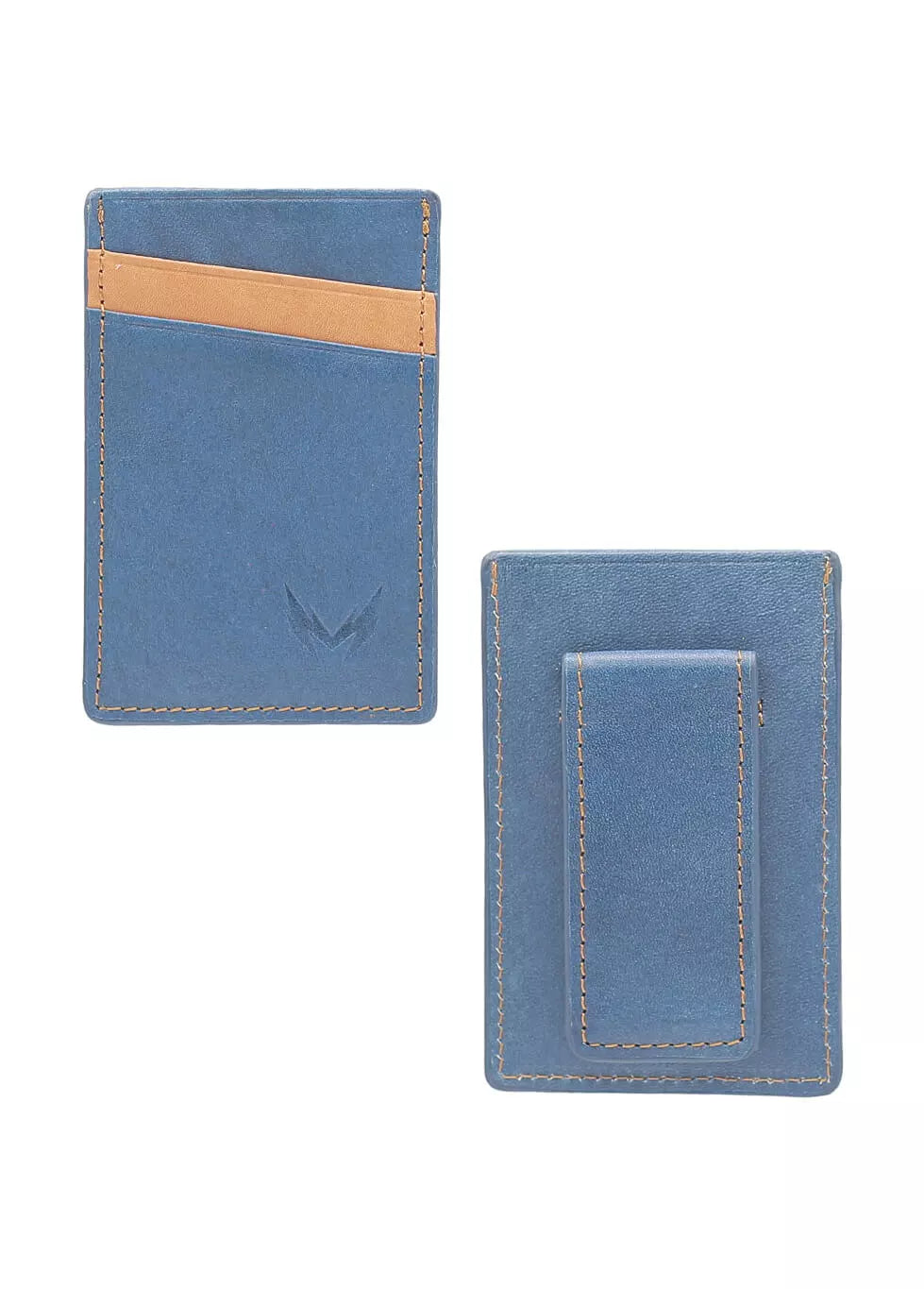 Cloud Burst money clip card holder wallet
