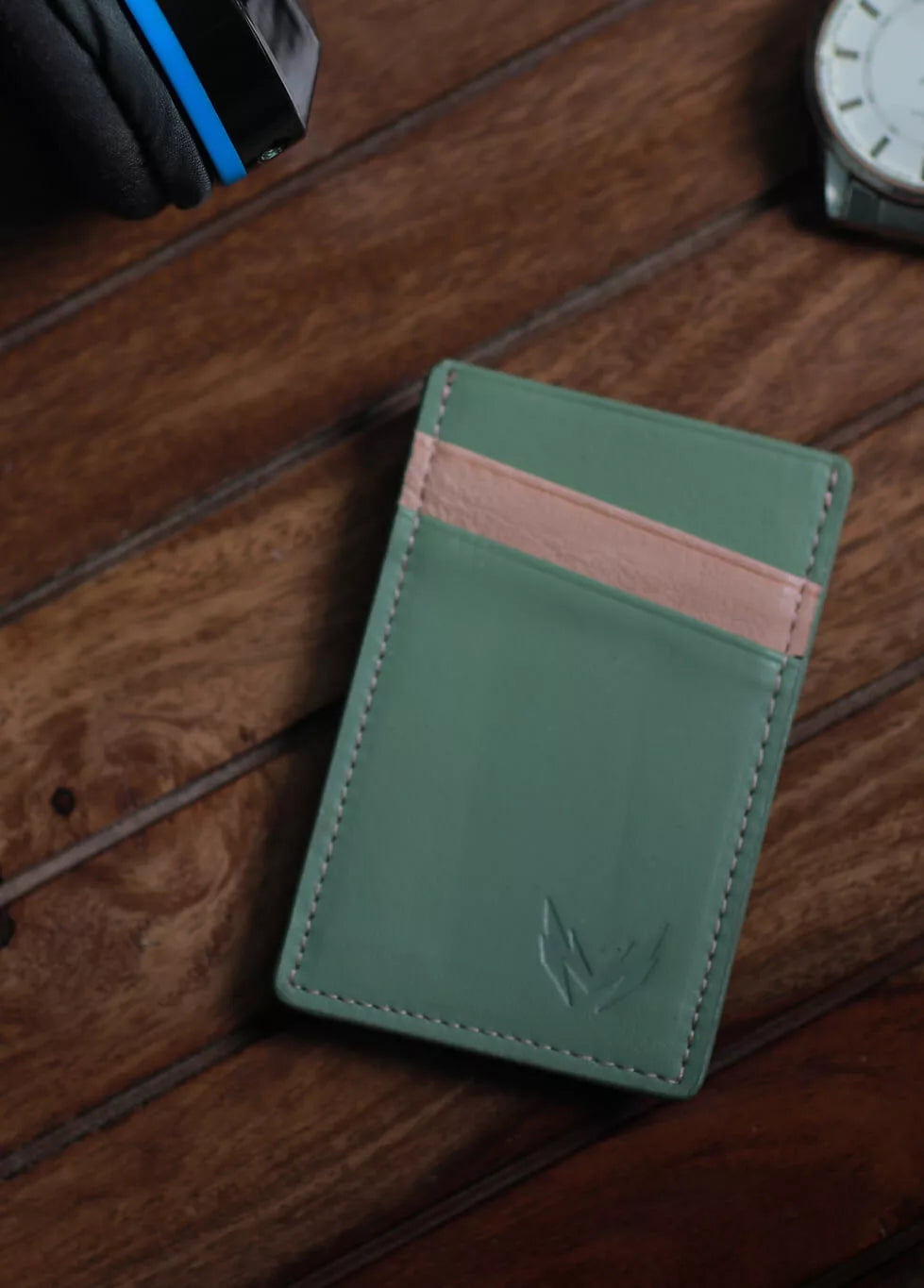 money clip card holder wallet