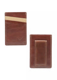 Cinnamon money clip card holder wallet